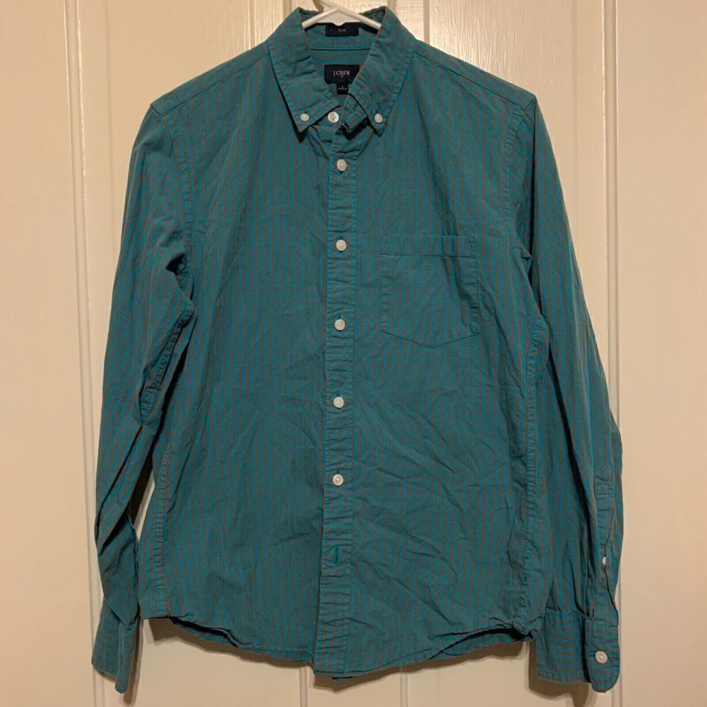 J. Crew Slim Size Small Long Sleeved Button Shirt